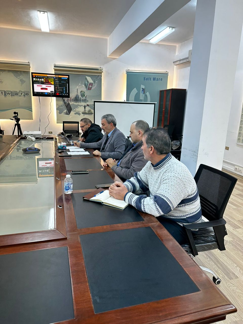 اجتماع اللجنة العلمية لمؤتمر آفاق تقنية المعلومات الثاني