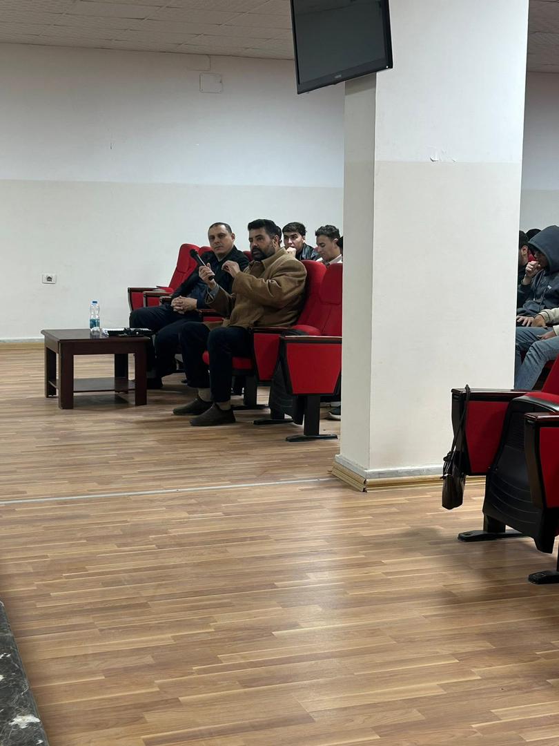 قسم علوم الحاسوب ينظم حوارية تعريفية للطلبة المقبلين على التخصص