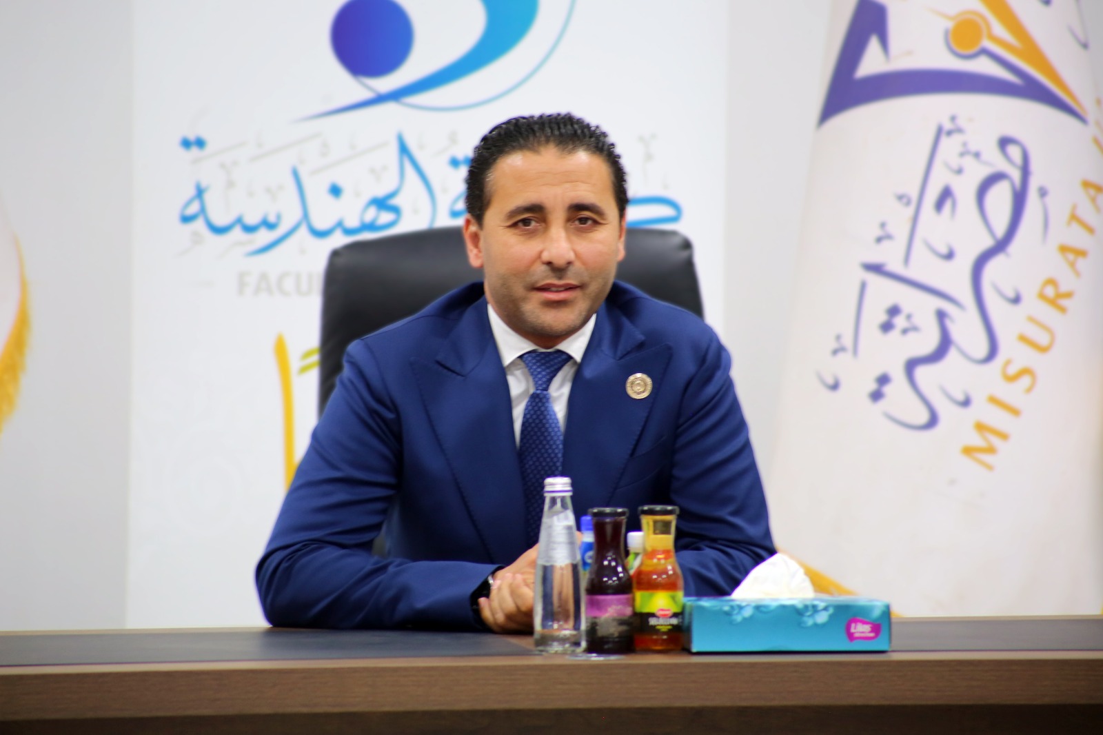 جامعة مصراتة تستقبل وزير الدولة لشؤون الاقتصاد الرقمي والذكاء الاصطناعي في زيارة رسمية لتعزيز مسارات التحول الرقمي والابتكار التقني