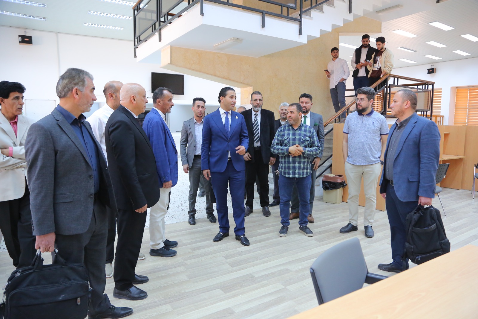 جامعة مصراتة تستقبل وزير الدولة لشؤون الاقتصاد الرقمي والذكاء الاصطناعي في زيارة رسمية لتعزيز مسارات التحول الرقمي والابتكار التقني