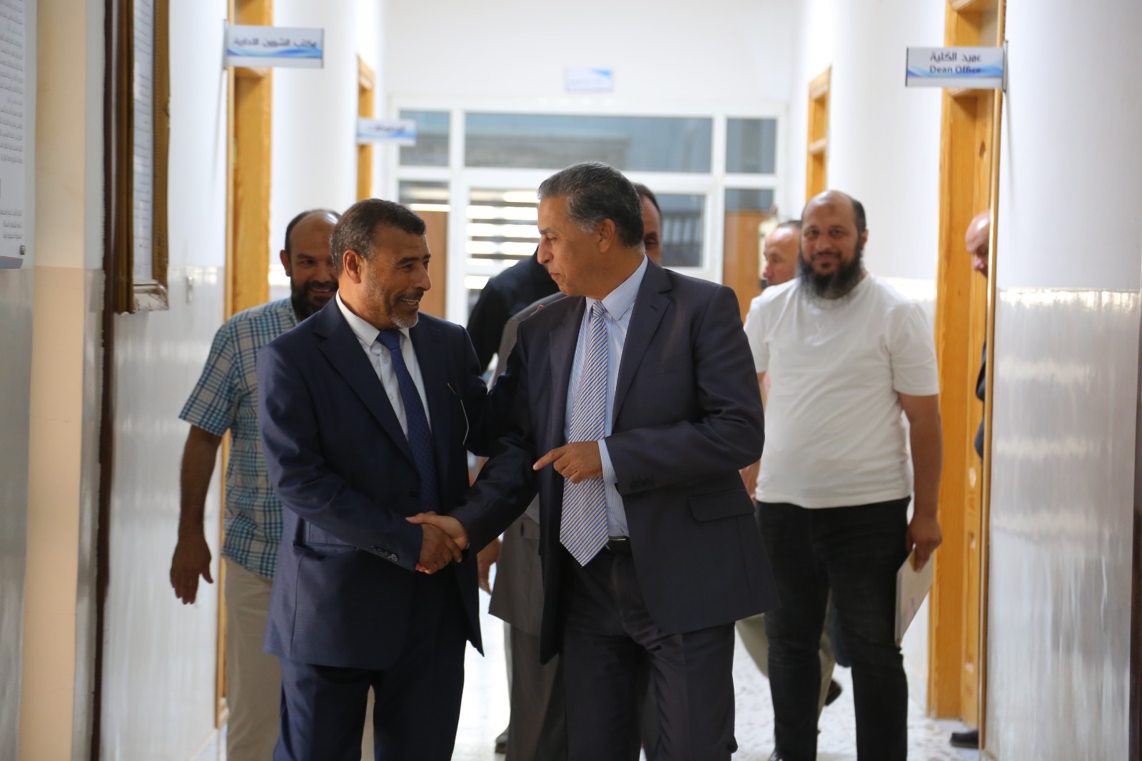 كلية تقنية المعلومات بجامعة مصراتة تستقبل فريق التدقيق التابع للمركز الوطني لضمان الجودة والاعتماد
